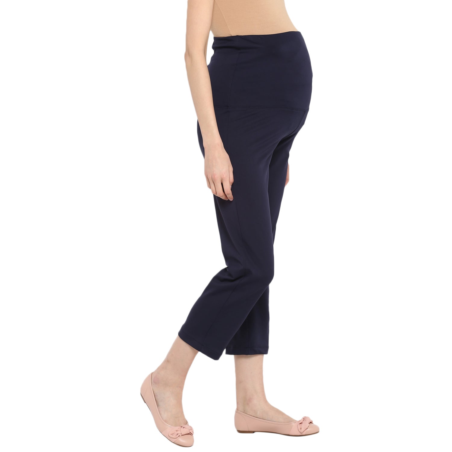 All Day Pregnancy Tracks / Yoga Pants - Rich Navy – Mama Couture