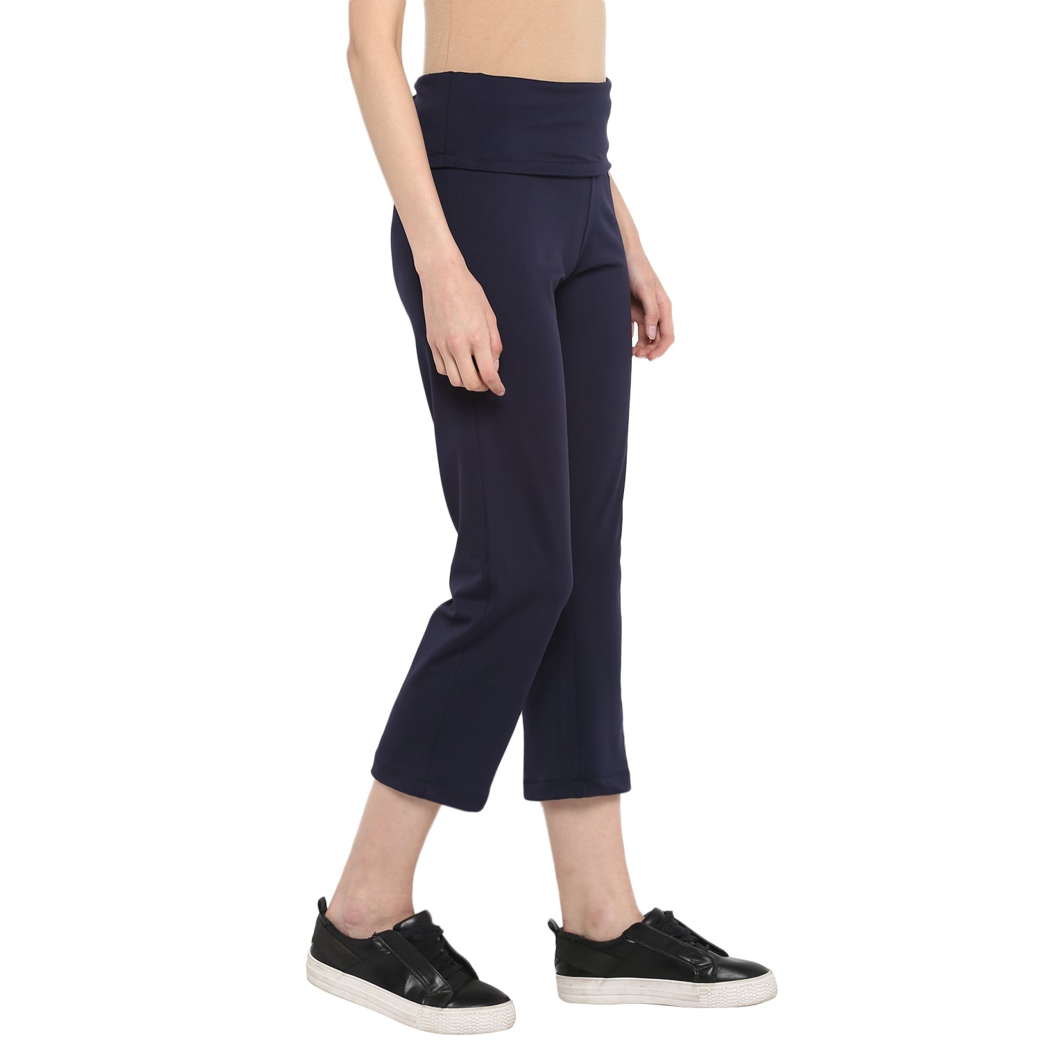 All Day Pregnancy Tracks / Yoga Pants - Rich Navy – Mama Couture